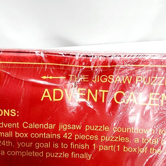 Advent Calendar 1008 Piece Christmas Jigsaw Puzzle  27.5" x19.7" Countdown Fun - Picture 10 of 12